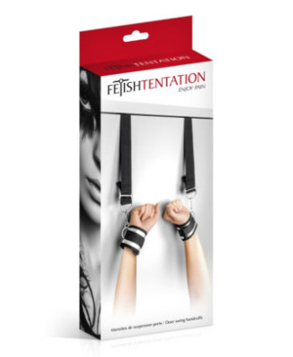 Menottes de suspension de porte Fetish Tentation 